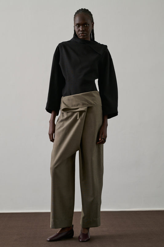 Pantalon Aloe - Gris Vert - Femme