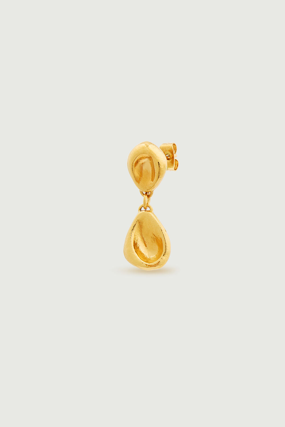 Boucle d'oreille Dormeuse - Gold - Ligne Plate - Femme