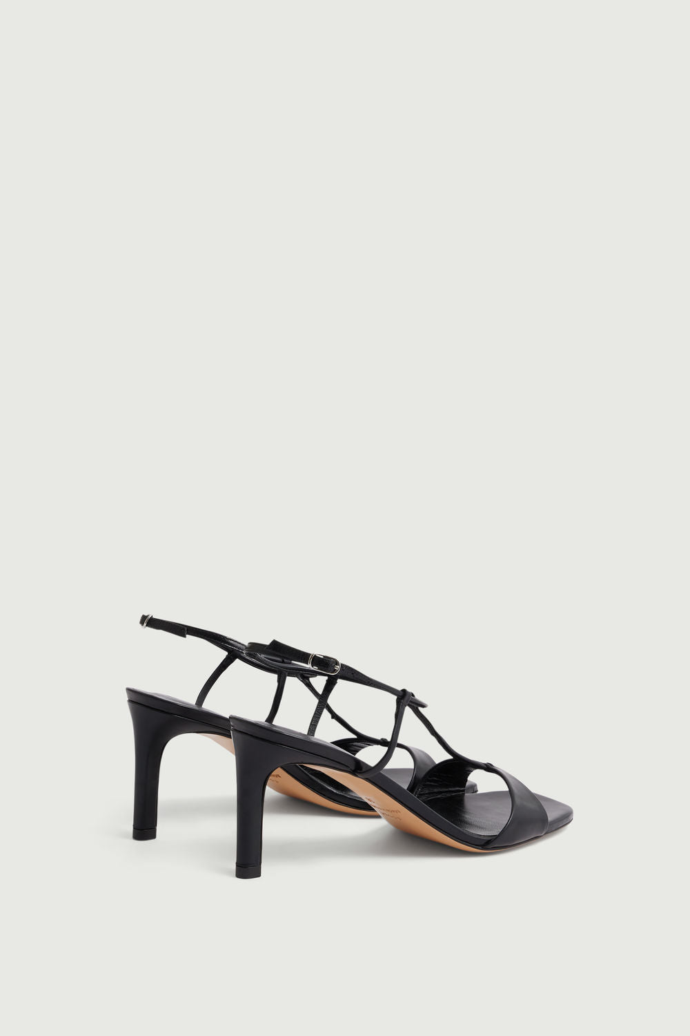 Sandales Cecilie - Noir - Cuir - Femme vue 5
