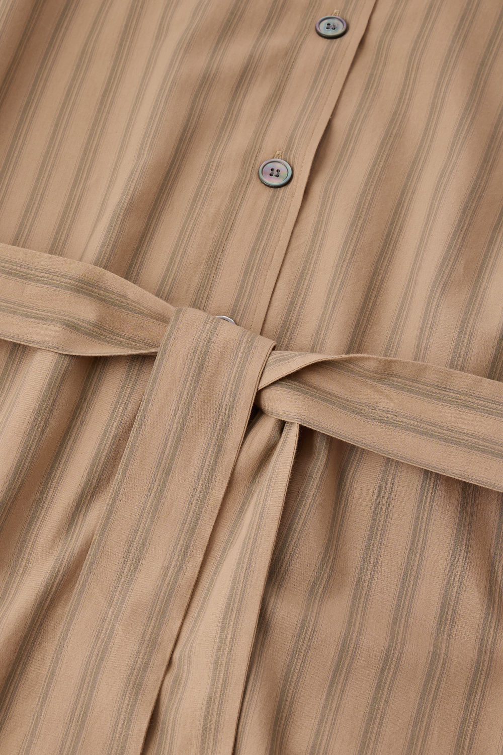 Robe Izzo - Beige Vert - Coton - Femme